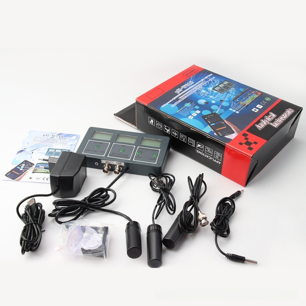 Marine Aquarium Orp - WiFi-waterkwaliteitstester voor meerdere parameters PH ORP-zoutgehalte