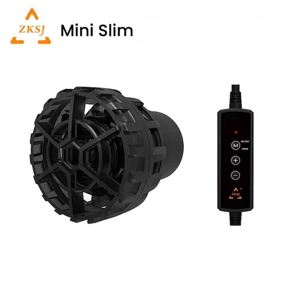Marine Aquarium Wave Maker - ZKSJ Derde generatie Mini Slim 2000