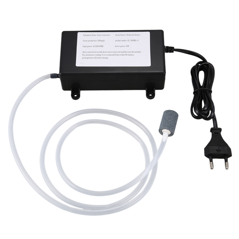 Marine Aquarium Ozone Generator - Ozon Generator 1000Mg Ozonizer Water Luchtreiniger