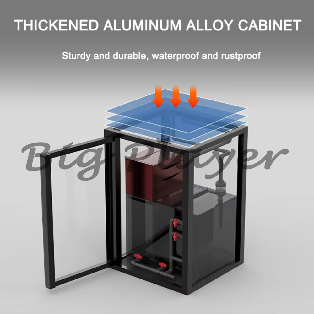 Glazen mini zoutwater aquarium - Aquarium Marine Salt recensie en prijs