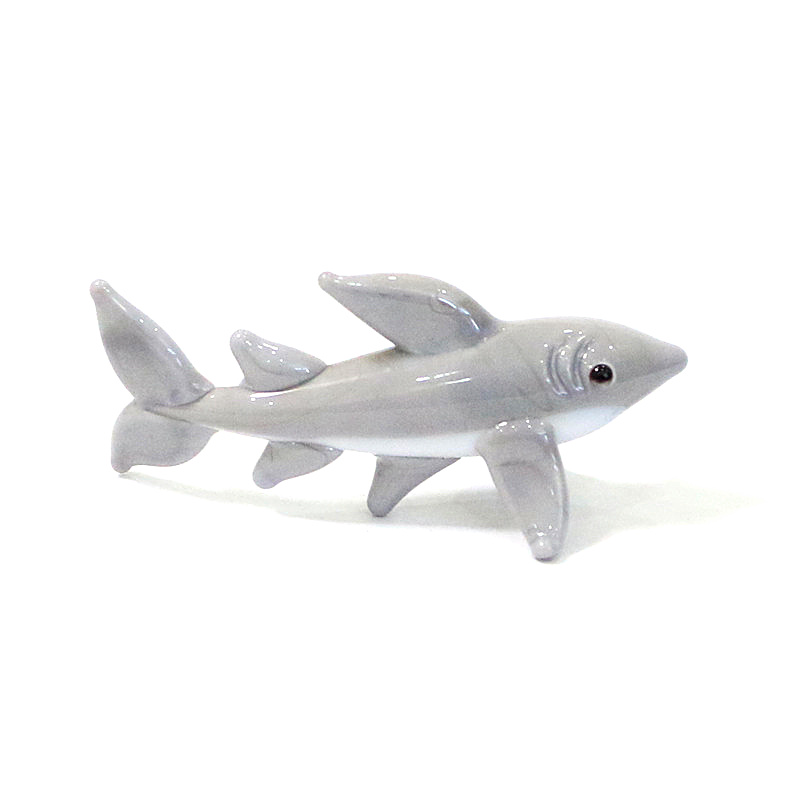 Handgemaakt mini glazen haaien - Marine Aquarium Orp recensie en prijs