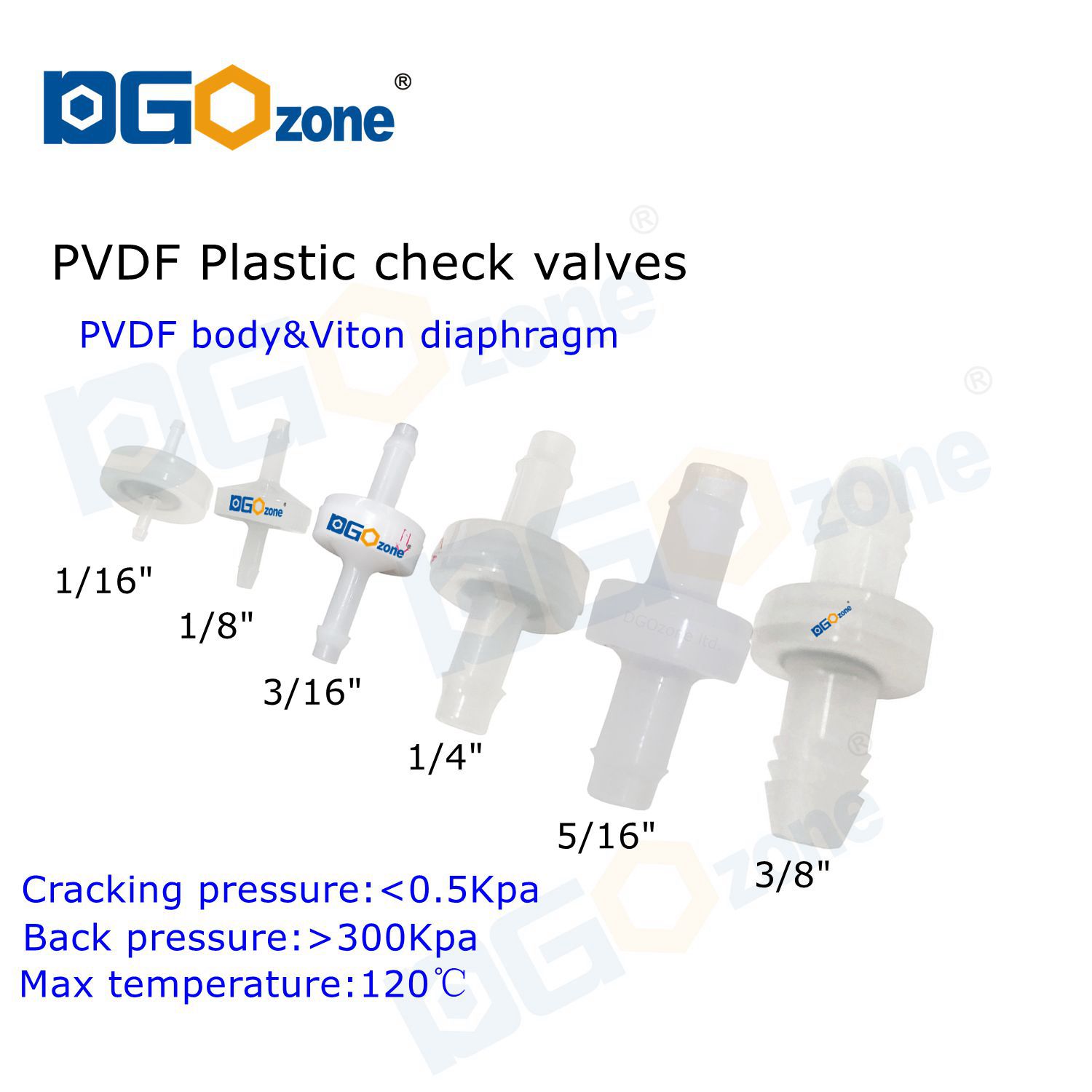 PVDF Terugslagklep Membraan Ku - Marine Aquarium Ozone Generator recensie en prijs