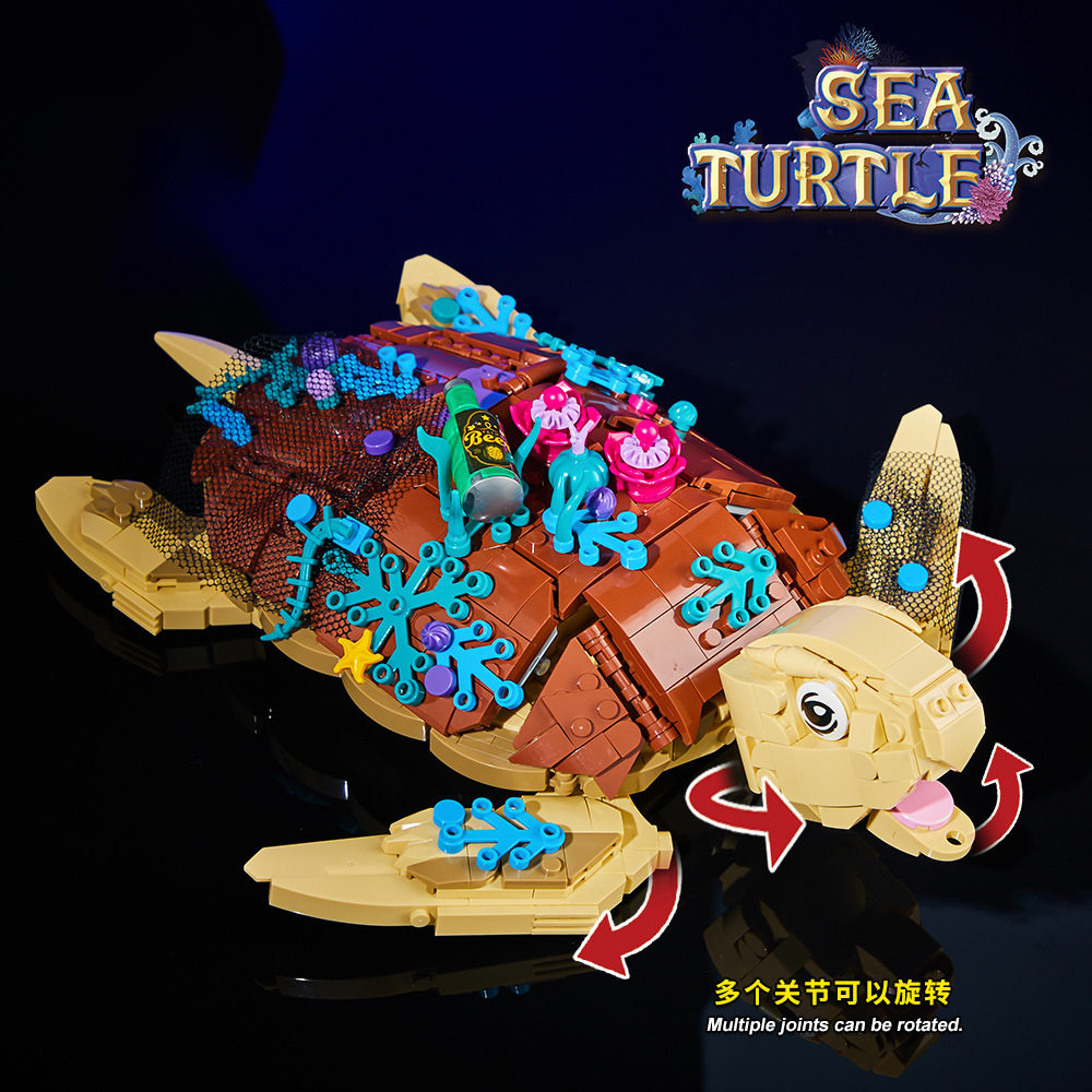 1271-delige zeeschildpad bouws - Marine Aquarium Orp recensie en prijs