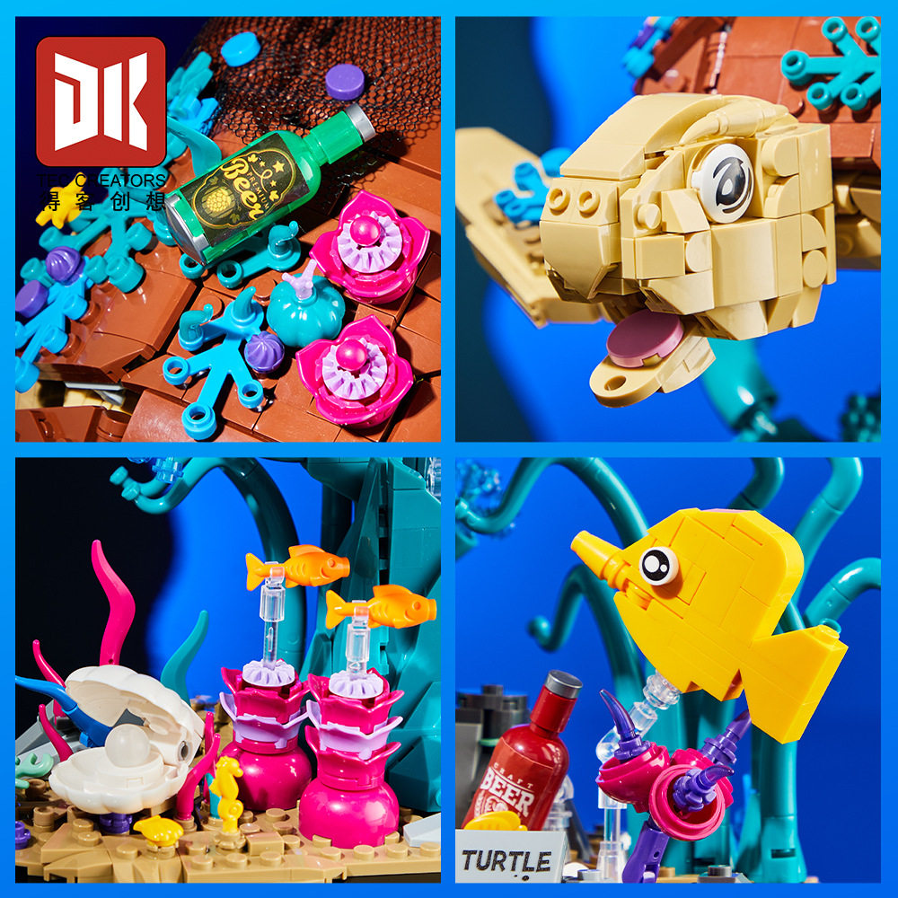 1271-delige zeeschildpad bouws - Marine Aquarium Orp recensie en prijs